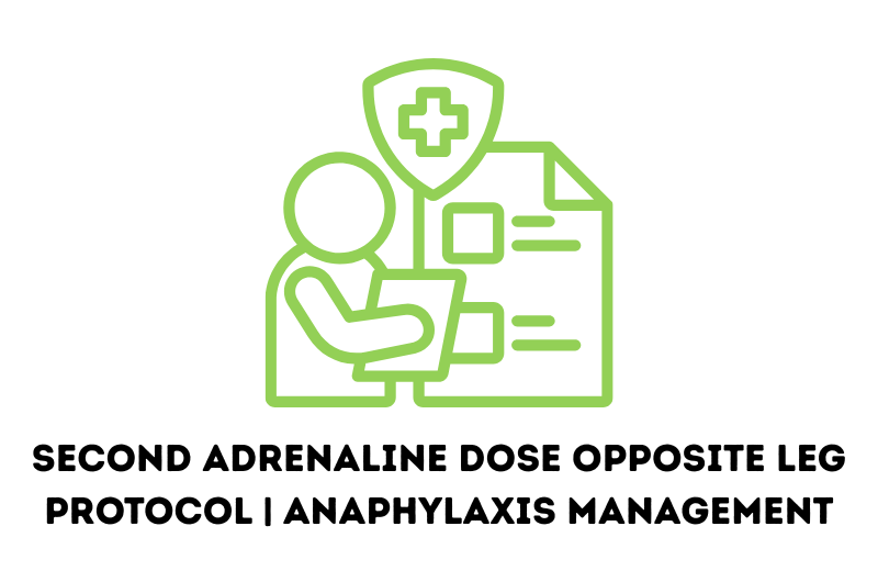 Second Adrenaline Dose Opposite Leg Protocol | Guide to Anaphylaxis Management