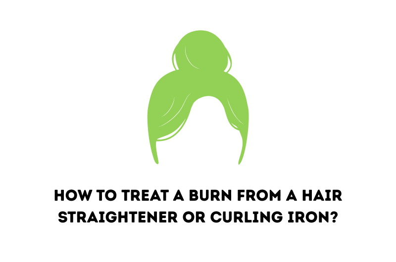How to Treat a Burn from a Hair Straightener or Curling Iron?